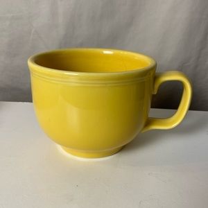 Fiesta Jumbo Sunflower Homer Laughlin Mug Cup Soup Bowl Yellow 18 oz Dinnerware
